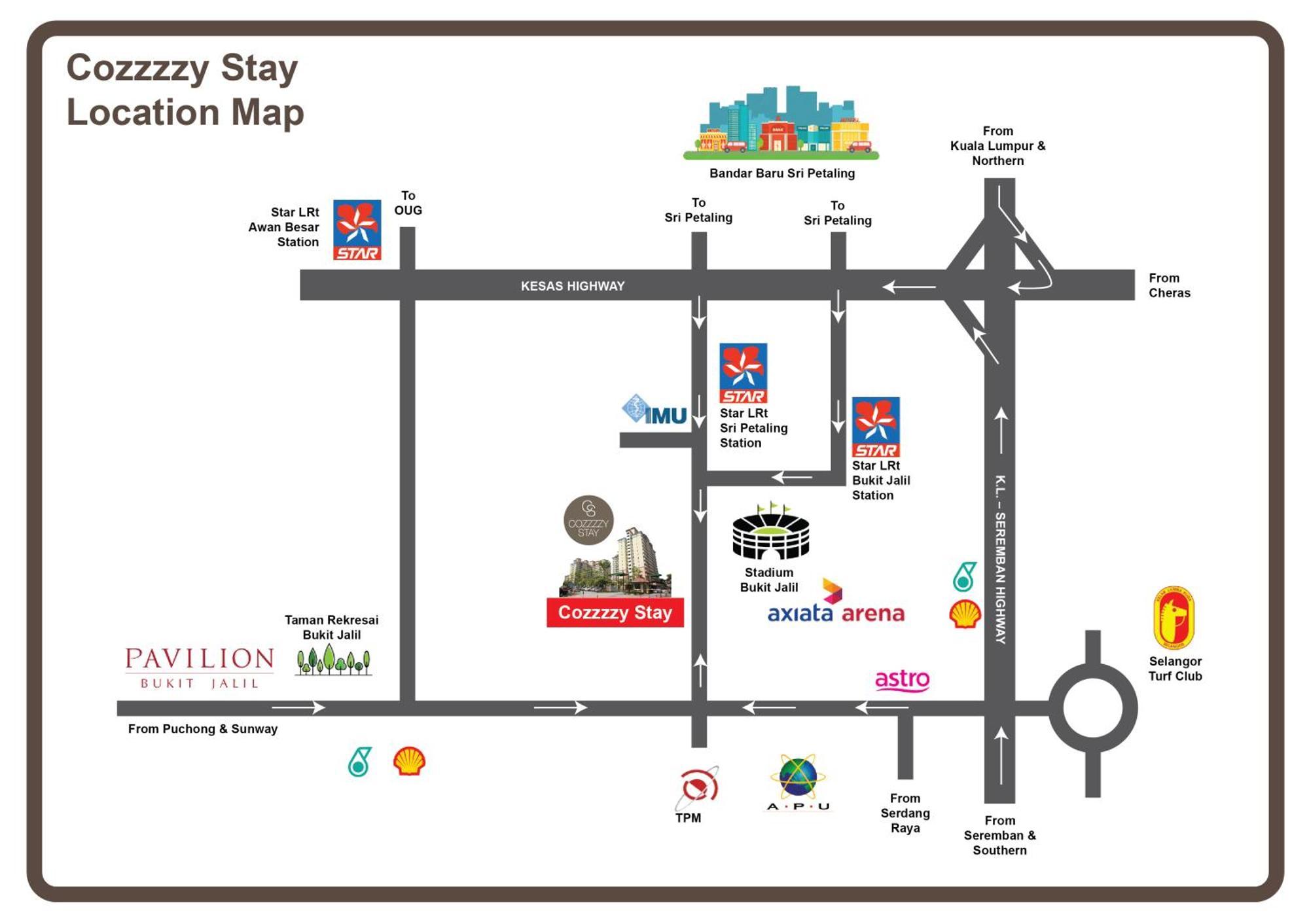 Apartment Next To Axiata Arena, Stadium Bukit Jalil Kuala Lumpur Zewnętrze zdjęcie